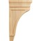 Ekena Millwork 5"W x 10"D x 18"H Extra Large Lucan Wood Corbel, Red Oak CORW05X10X18LURO - alternate 2